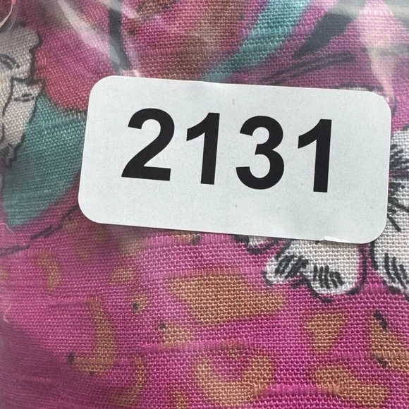 Nurture‎ Westbound Floral Midi Dress Boho Chic Pink Tiered V Neck Size XL rayon - Picture 14 of 14